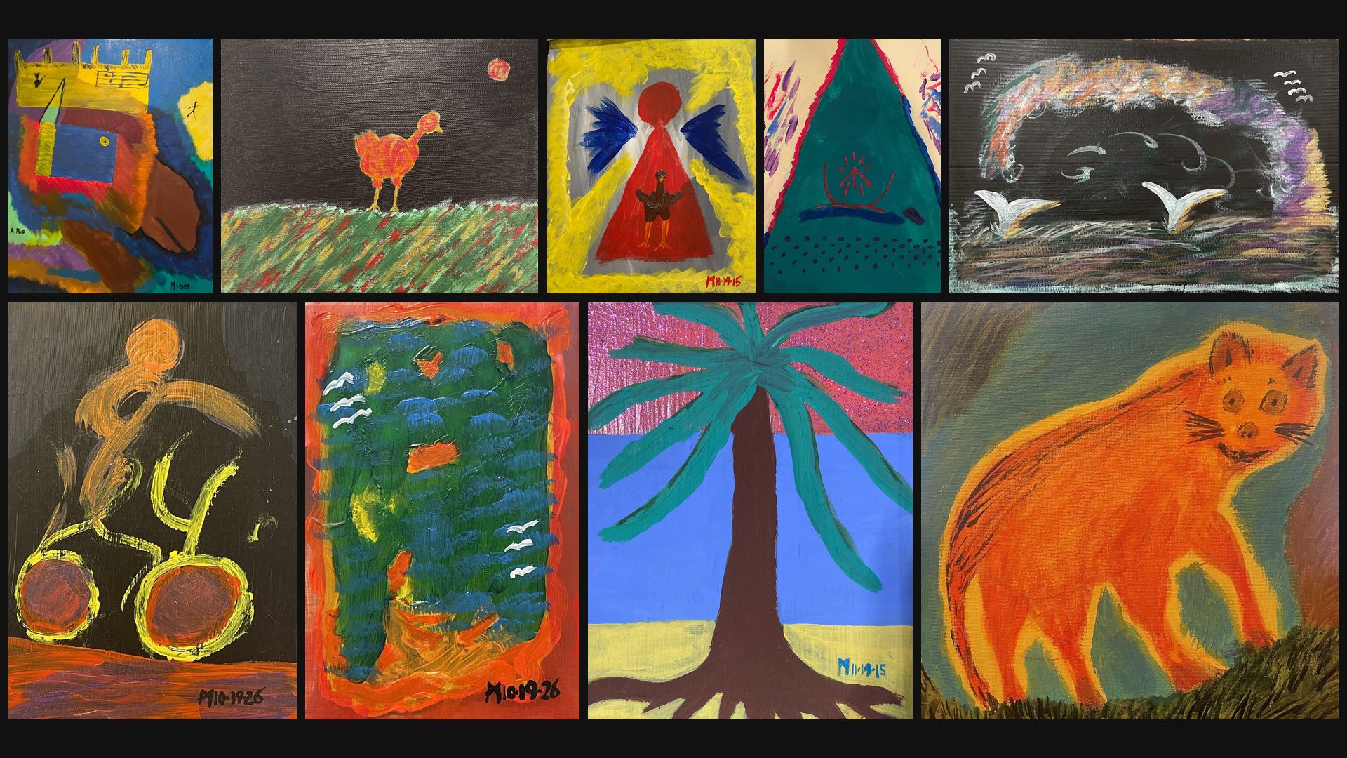 Art by Josh Freeman — nine works